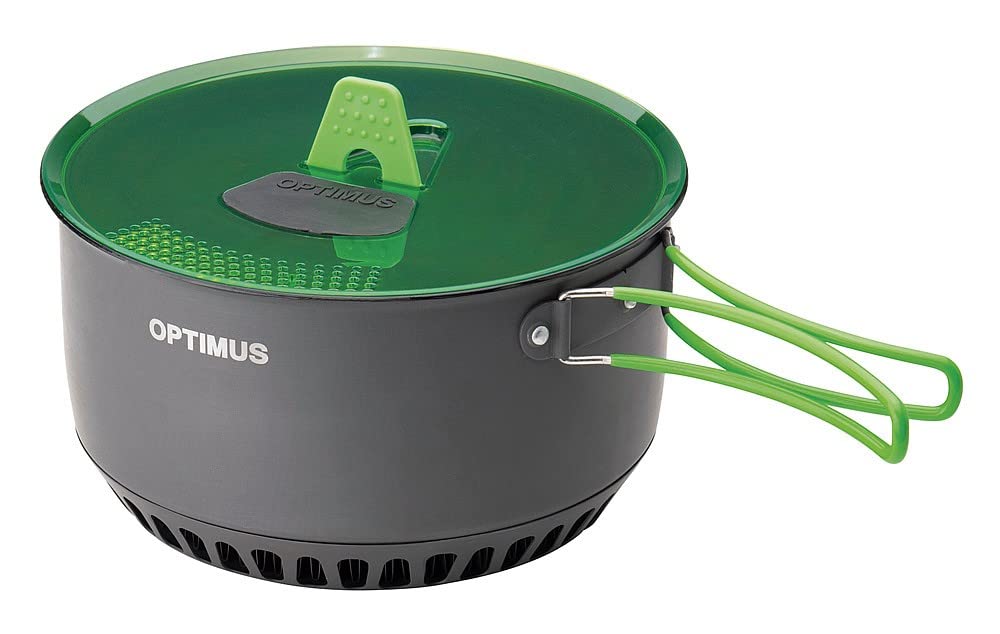 Optimus Terra Express HE Cooking Pot - Nonstick Camping Pot With Heat Extractor