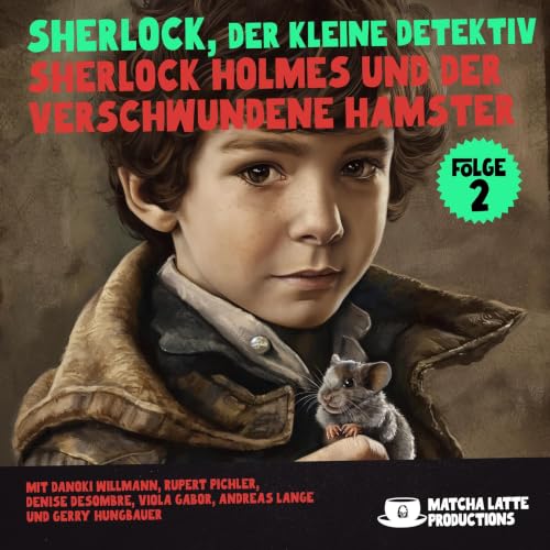 『Sherlock Holmes und der verschwundene Hamster』のカバーアート