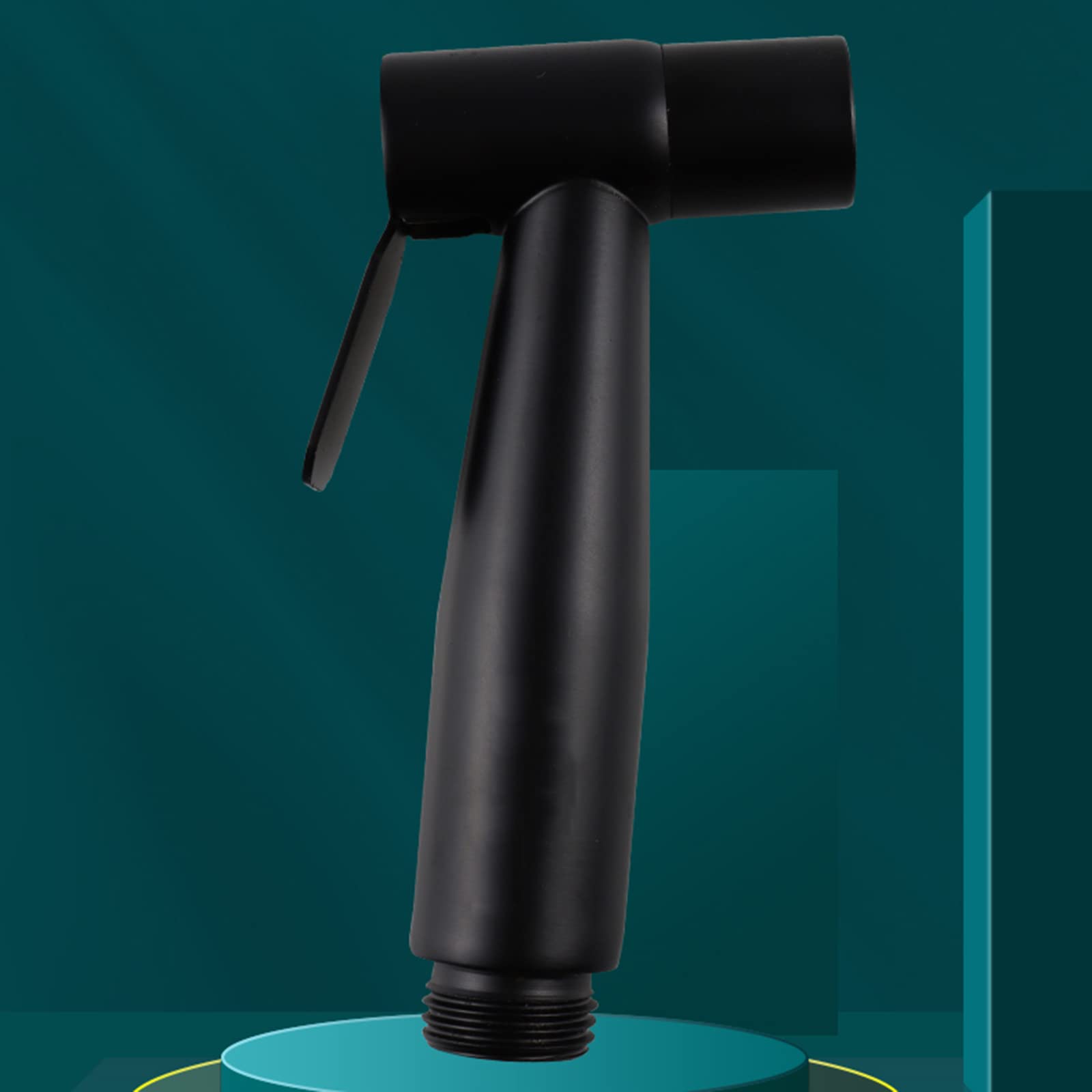 spruzzatore bidet manuale doccetta per bidet nero Soffione doccia WC nero con spruzzatore in acciaio inossidabile per la pulizia dell'igiene personale