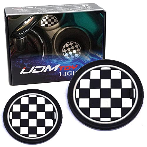 Tapetes de silicona para portavasos MINI Cooper 78mm patrón miniatura 1