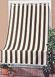 Precio con descuento solo por hoy, existencias limitadas. Toldo de cascada con kit de ganchos y anillas de tela resistente para exterior o balcón. Cortina caída.