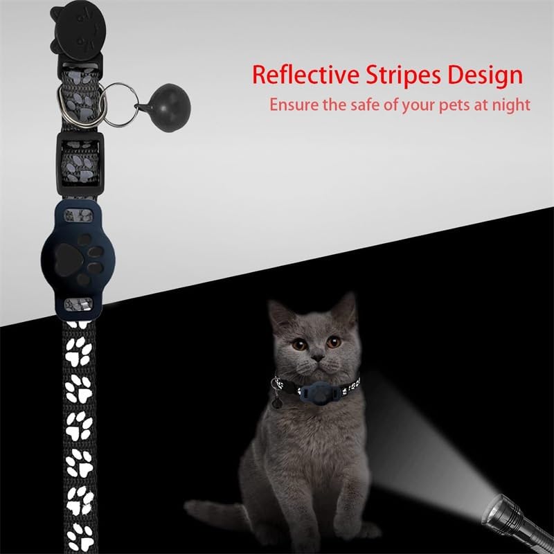 NAVESO Mini GPS-tracker voor katten en honden, zonder abonnement, kleine gps met halsband, huisdiertracker voor katten, honden, sleutelgesp, real-time tracking van locatie, IP65 waterdicht