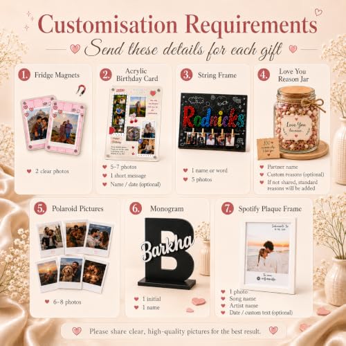 Image of HBH 7 Gifts for 7 Days Birthday Countdown Hamper for Husband