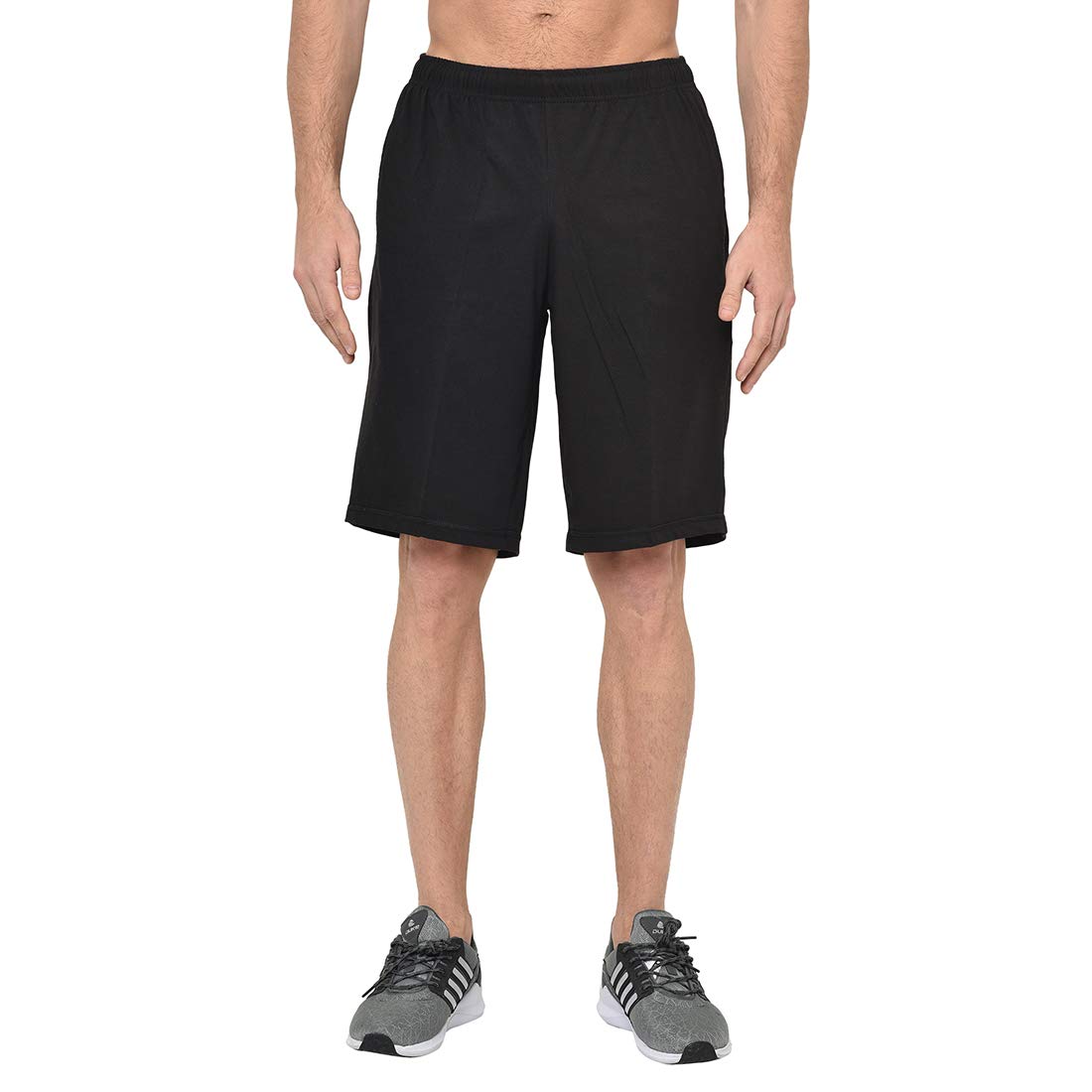 mack jonney Regualr Fit Cotton Blended Lounge Shorts/Bermudas for Men-D12-BLK0001-P-picture-27