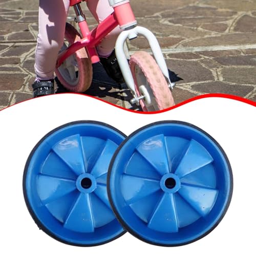 Ruedas de entrenamiento para bicicleta infantil, soporte trasero silencioso y estable, reemplazo para equipo de ciclismo, color azul miniatura 4