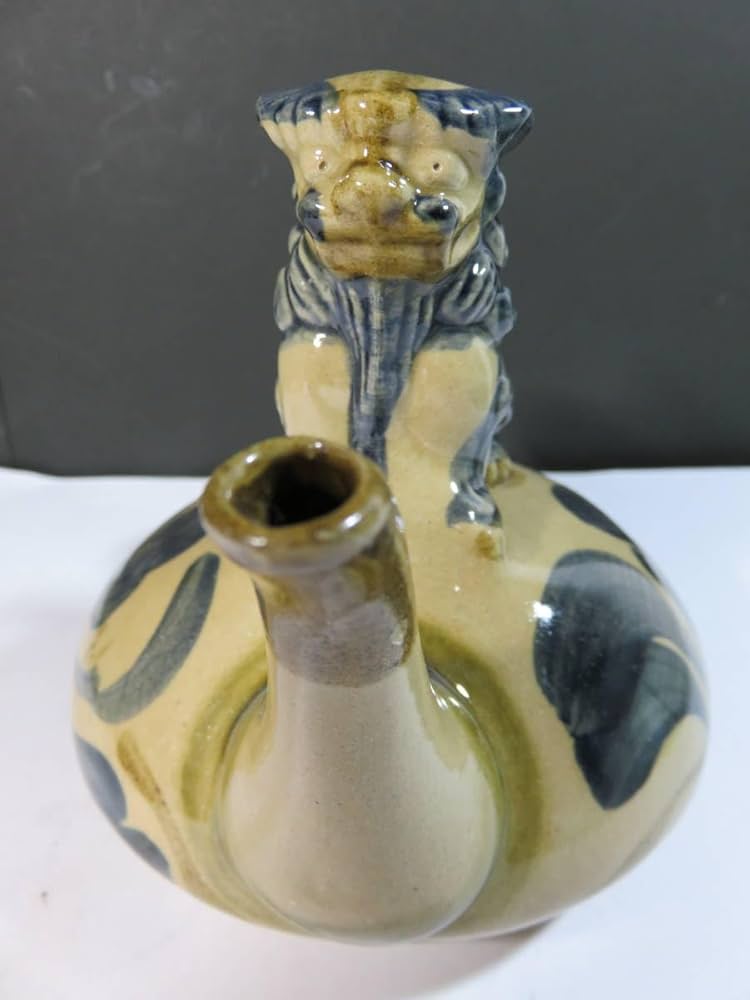 陶器製 獅子の像 ガラスケース入り 瑞兆飛翔 鶴8羽｜純金製ガラスケース - HIKARI GALLERY｜高級