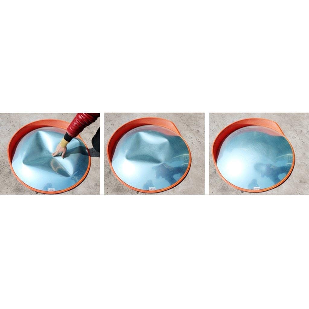 Specchio di Sicurezza Convesso, Specchio per Traffico Interno ed Esterno da 45-120 cm - estende Il Campo visivo per Aumentare la Sicurezza (Colore: 100 cm)