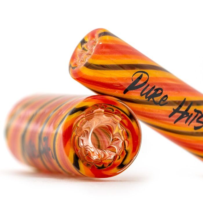 Pure Hits Tip Glass Filter Tip Red Yellow Black 9mm