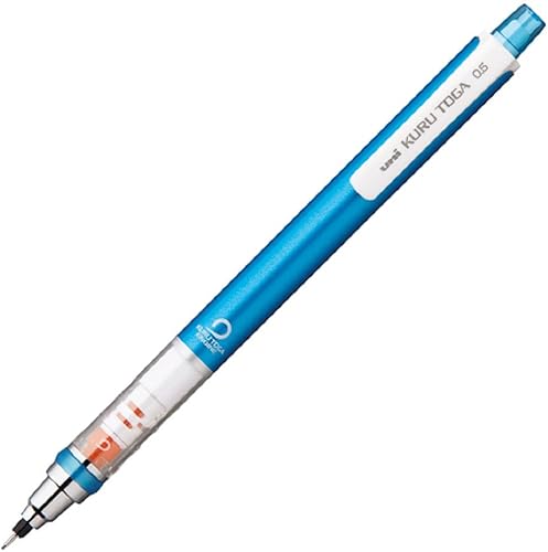 Miniatura 7 de Uni KuruToga Mechanical Pencil 05mm color rosa estándar m54501p13