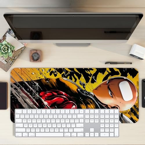Image of XL Extended Gaming Mouse Pad | XXL Large Desk Mat 60x30cm for Laptop & PC | Non-Slip Rubber Base, Waterproof, Durable & Smooth Surface | Office, Gaming & Study