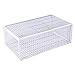 Big Foldable Galvanised Pigeon Dove Bird Trap Cage Feral Pigeon Humane Way with The one-Way Entrance Trapping Pigeons Doves in Cages (Jump cage 60cm*60cm)