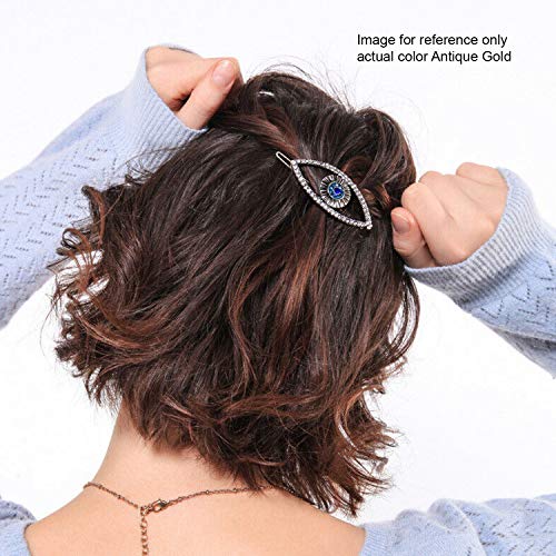 Image of Young & Forever Gift Special Fashion Celestial Stars Flower Butterfly Gold Plated Crystal Barrette Hair Clip /Pin Hair Accessories for women