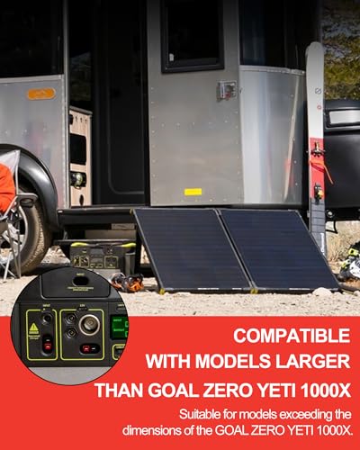 VHBW 15-Foot for Goal Zero High Power Port Extension Cable Connects 200+ Solar Panel to Yeti 1000+ - Image 4