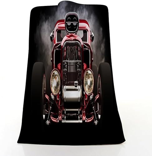 Miniatura 3 de Pehede Toalla de mano de baño para automóvil, barra caliente con fondo de humo, toallas de mano suaves y absorbentes para baño, cocina, playa, spa,