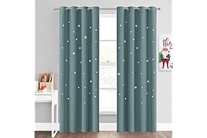 NICETOWN Baby Boy Nursery Curtains