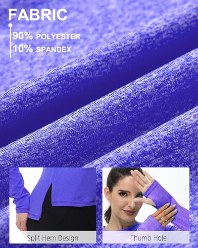 Women's UPF 50+ Rash Guard Swim Shirts - UV Sun SPF Shirt Long Sleeve - Outdoor Workout Hiking T-Shirts/Hoodie4