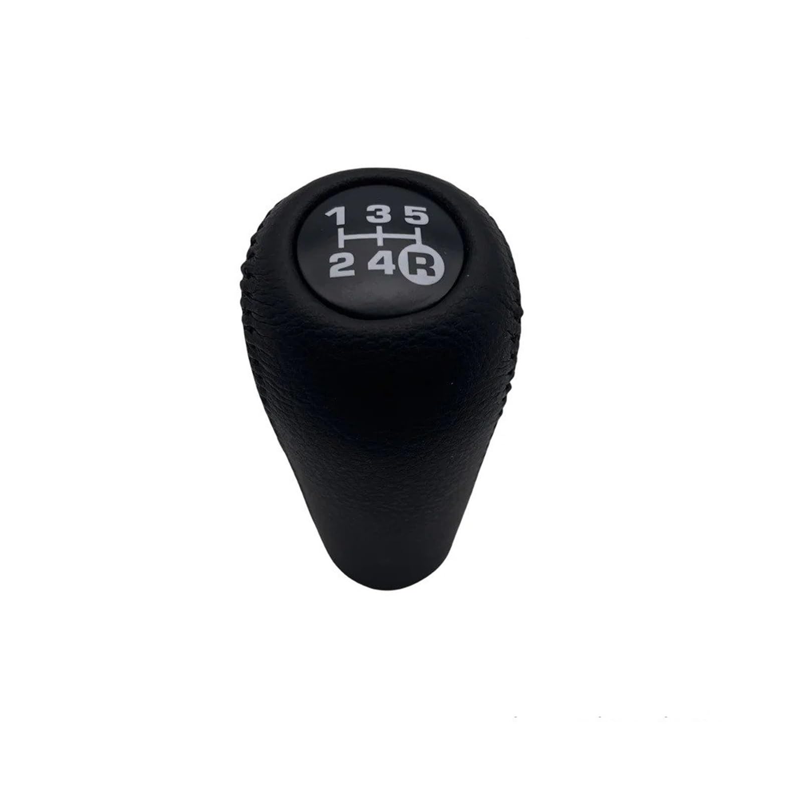 Sauanmnktp Black Type1 Gearshift Knob For Toyota Prado Lc120 2003-2009 5 Speed Gear Shift Knob Car Manual Transmission Leather