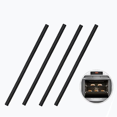 Protectores de silicona para horno, resistentes al calor, protectores de rejilla para horno, protector de borde de horno, cubierta protectora de 14