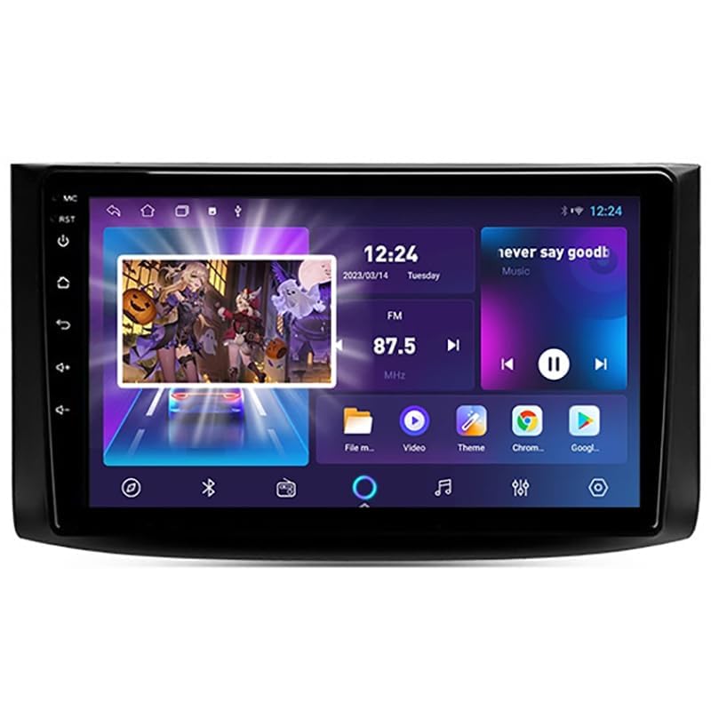 Autoradio Android 14 de 9 Pulgadas para Chevrolet Aveo 2006-2012 con Navegación GPS y Wi-Fi Integrado