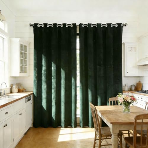 Rideaux design moderne à oeillets au tissu lourd et doux