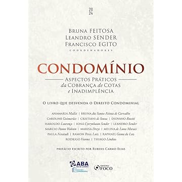 Capa do livro Condomínio - Aspéctos Práticos da Cobrança de Cotas e Inadimplência - 1ª Ed - 2024