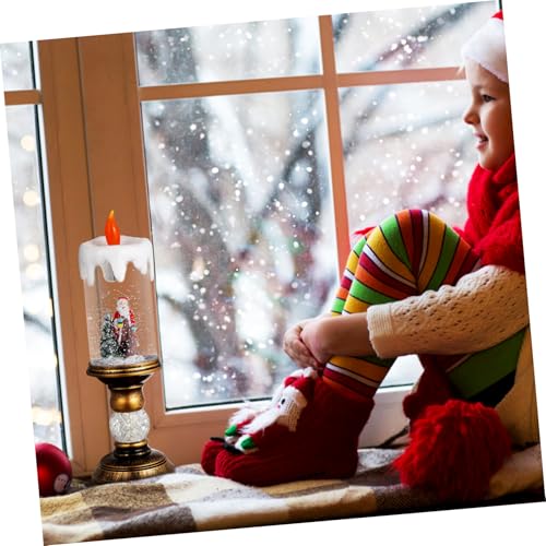 Lampe de chevet décorative LED de Noël pour chambre et table basse - 4