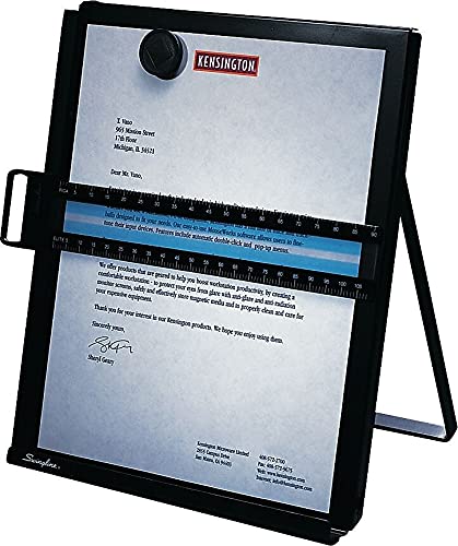 Amazon.com : Kensington Metal Letter Size Copyholder with Line