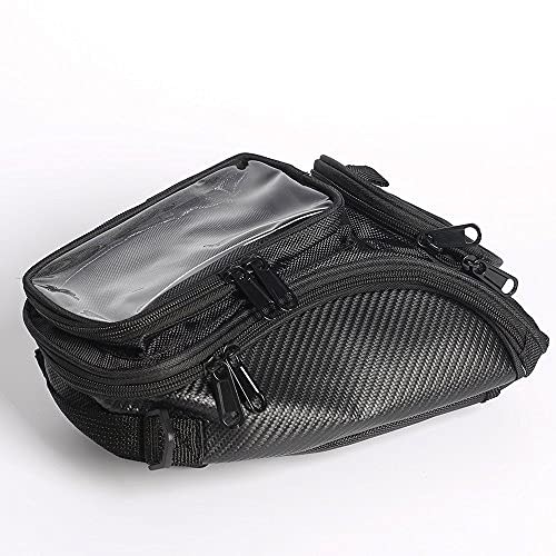 Borsa Da Serbatoio Magnetica Per Moto Oxford - 2 Litri, Nylon Resistente, Tasca Per Smartphone - Foto 8