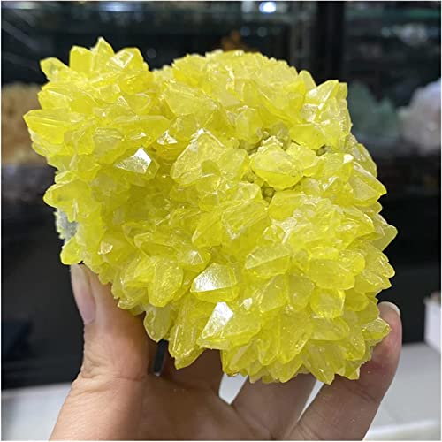 Soufre de roche jaune pour une decoration de maison chaleureuse PEKMAR