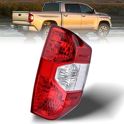 Nakuuly Tail Light Compatible With Toyota Tundra 2014-2021 Pickup Right Passenger Side Taillight Rear Brake Lamp Assembly without Bulb Replace# 81550-0C100 Cover