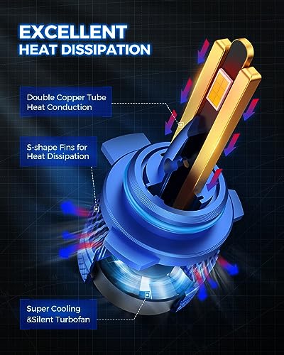 Image of Marsauto - 9012 Halogen Headlight Bulb - High-Performance Car Headlight - Halogen Light with No Glare - for Automotive - 2 Bulbs