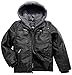 Wantdo Giacca in Ecopelle Antivento Giubbotto con Cappuccio Staccabile Parka Casual Outdoor Cappotto Vintage Classico Bambino Nero 140-146