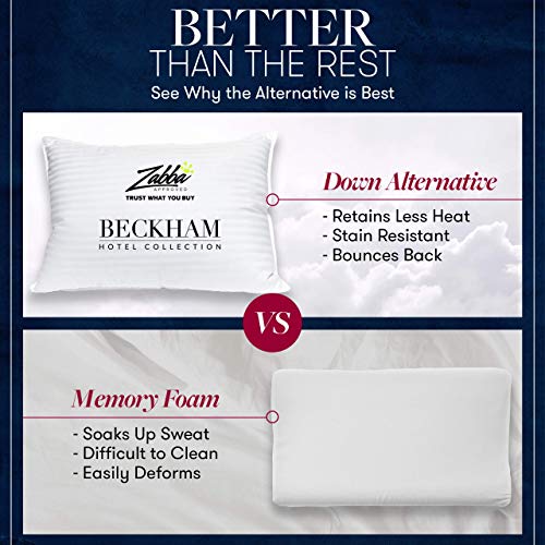 Beckham Hotel Collection Queen Size Gel Pillow (2Pack) Deals,...