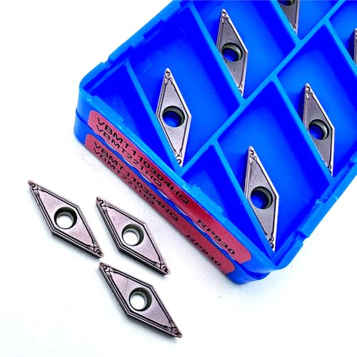 10 piezas insertos de carburo VBMT110304HQ RP930 para torno CNC miniatura 4