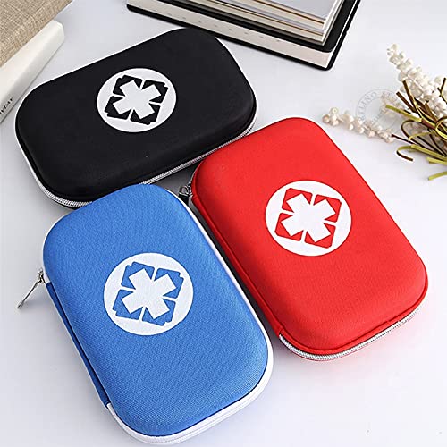 EHBO Doos EHBO-kit Draagbare Emergency Medical Bag Eerste hulp Outdoor Reis Camping Equipment Medicine EHBO-koffers (Size : Black empty bag