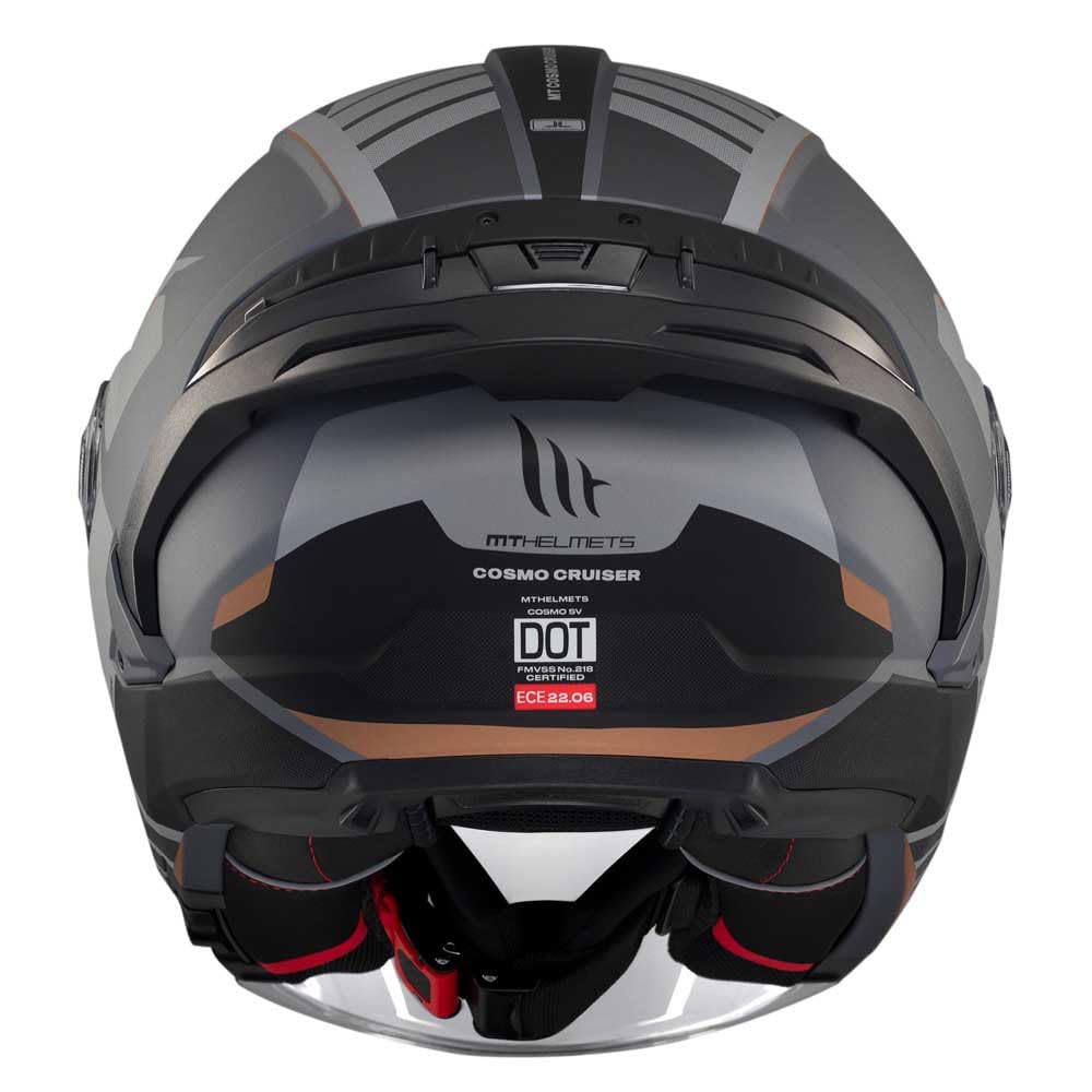 MT Helmets Cosmo SV – Casco Moto Jet Sport con Visor Solar Retráctil, Pantalla de Extracción Rápida Patentada, Interior Lavable y Preparado para Intercomunicador UCS | Homologado ECE 22.06 & DOT