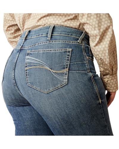 ARIAT Women's Perfect Rise Brittany Boot Cut Jeans2