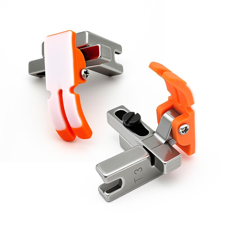 Plastic Teflon Universal Presser Foot Multifuncional Ajustable miniatura 3