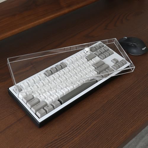 Protector de teclado acrílico transparente para 84 teclas miniatura 3