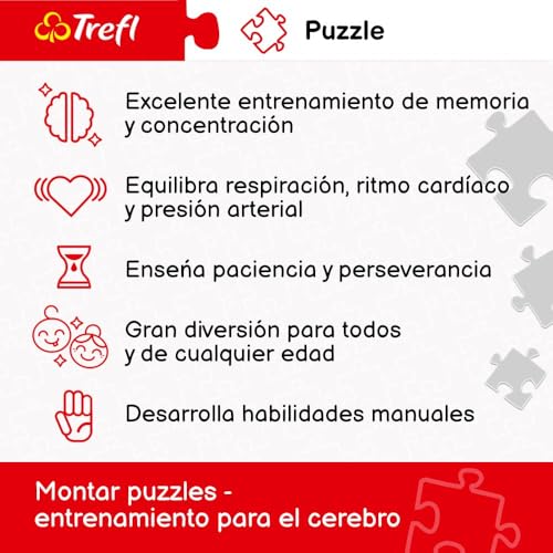 trefl funfair 3000 piece jigsaw puzzle red 4634x3334 print diy puzzle creative fun classic puzzle for adults and children from 15 years old