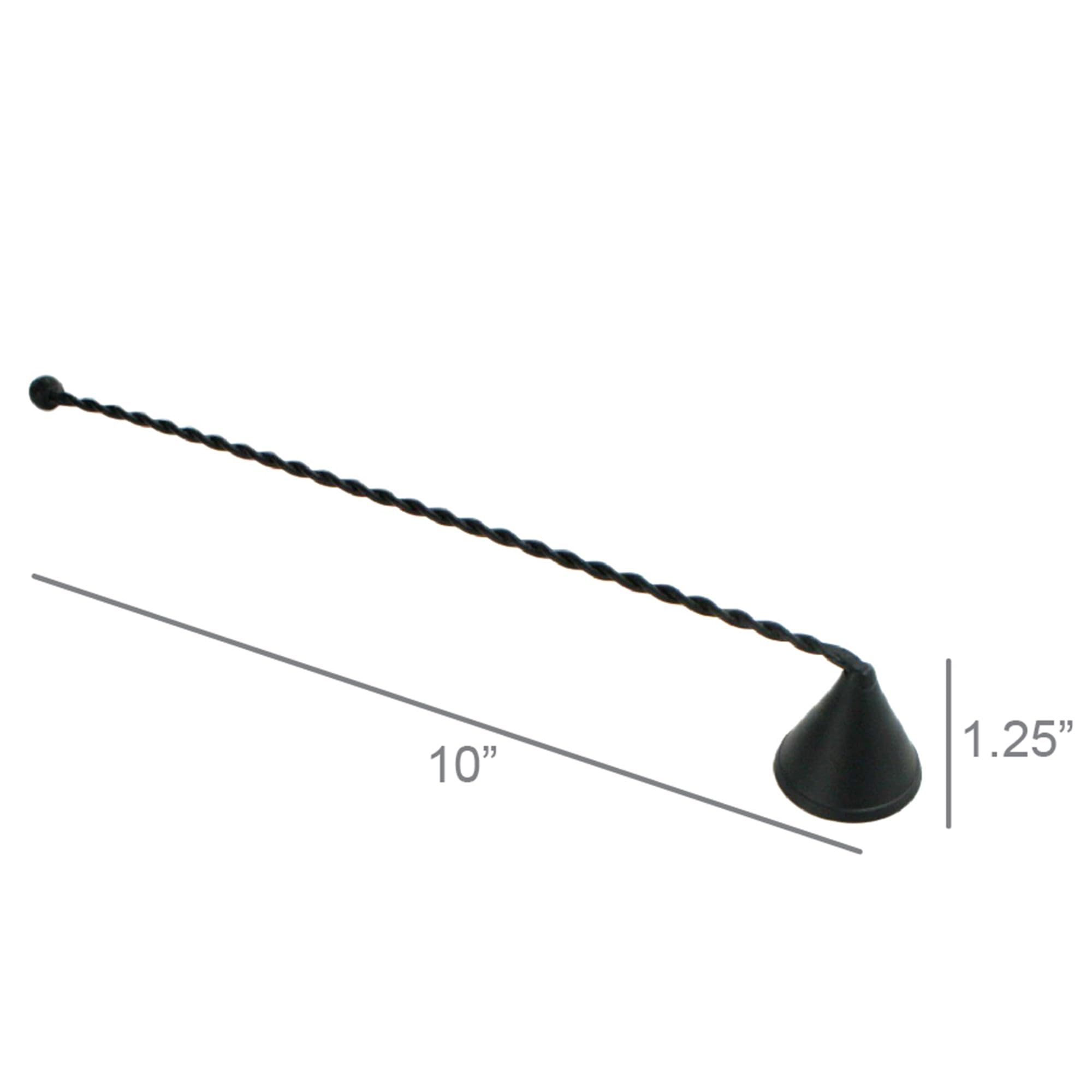 HomArt Candle Snuffer - Metal (Black)