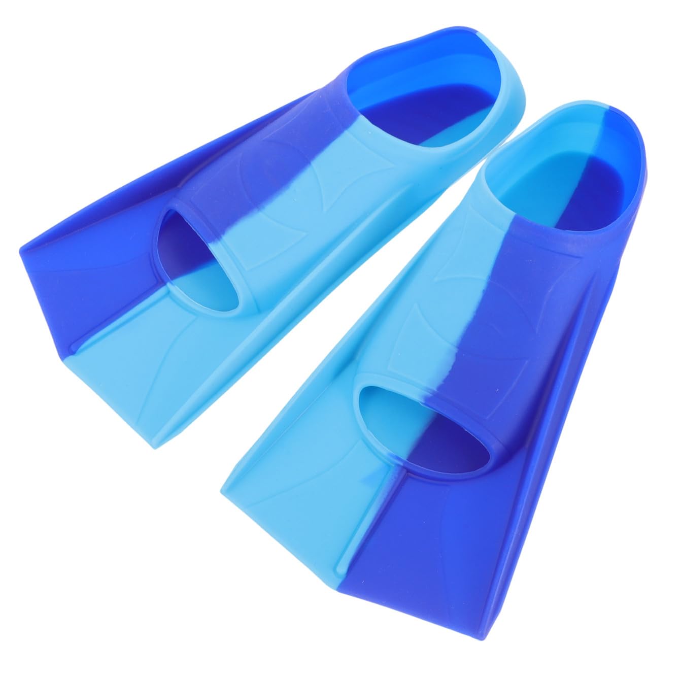1 Paar Verstellbare Schwimmflossen für Erwachsene Kurze Taucherflossen Flexiblem Silikon für Schwimmtraining und Tauchen