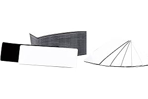 100-Pack Dry Erase Magnetic Labels: A Versatile Solution for Any Magnetic Surface