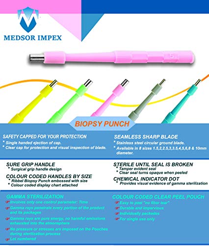 Image of BIOPSY PUNCH SET OF 5PC (6 MM)