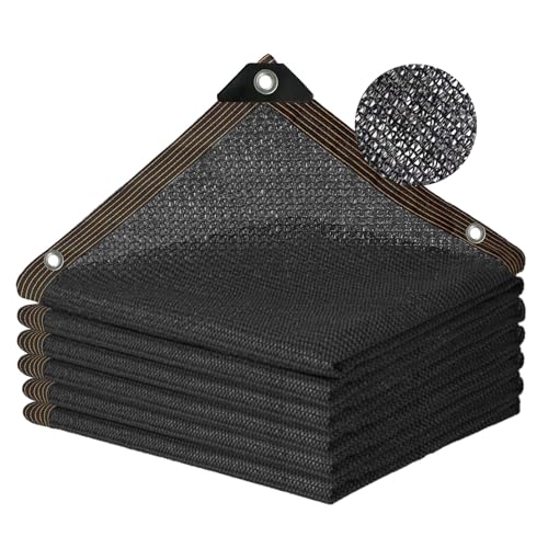 Sunshine smile 3×6 M Schattierungsnetz für Gewächshaus,Sonnenschutznetz mit Ösen,Sichtschutzgewebe 90% Schattierwirkung,Schattennetz...