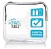 TSA Approved 3-1-1 Airline Carry On Clear Travel Toiletry Bag | Quart Sized