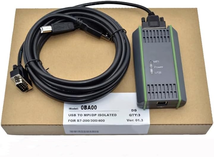 for 6GK1571-0BA00-0AA0 6GK1 571-0BA00-0AA0 Programming Cable S7-300 Series Black Download Cable