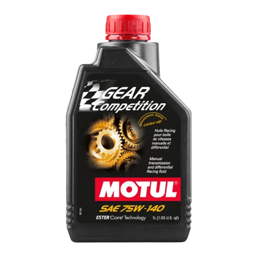 Motul Gear Competition 100% sintético 75W140, PACK 5 LITROS