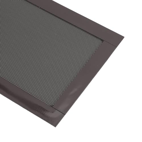 360x120mm DIY Obudowa PC Filtr Siatkowy Przeciwpyłowy, Pyłoszczelna Osłona Filtra Siatkowego z PCV z Paskiem Magnetycznym, 2 szt. Wentylator Chłodnicy Komputerowej Pokrywa Filtra