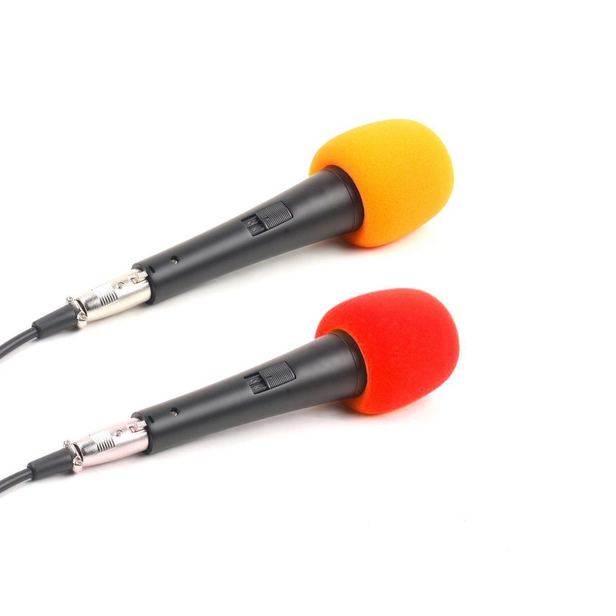 Amazon | マイクカバー スポンジキャップ ハンドヘルド ステージマイク